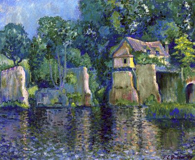 Vernon, near Giverny, 1909 by Theodore Earl Butler